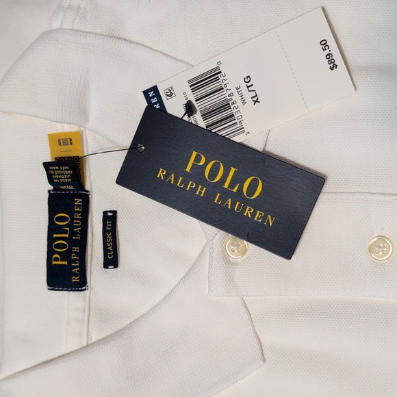 Ralph Lauren White Polo Shirt. - Picture 5 of 10